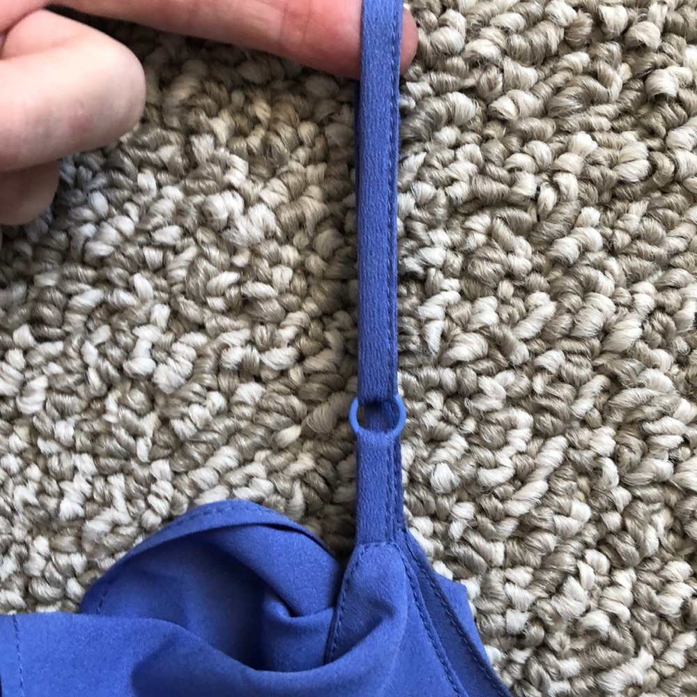 Miss Selfridge Cold Shoulder Ruffle Top - Picture 5 of 5